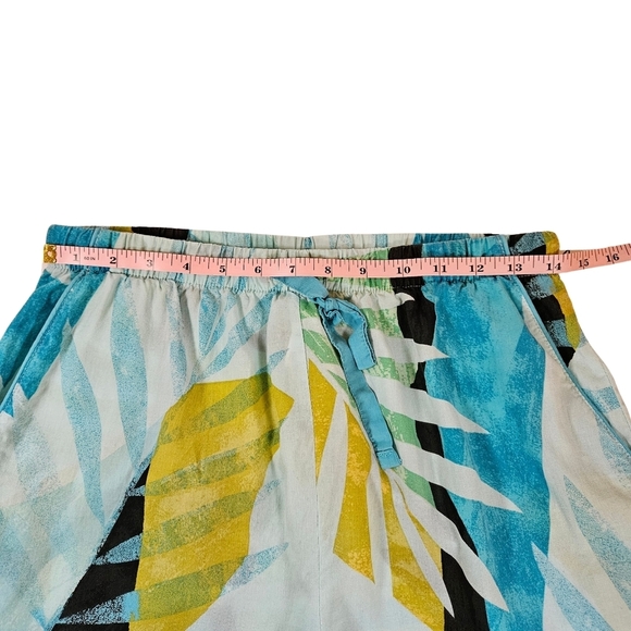 Stars Above Sleep Shorts Women's, Size Sm Blue Multicolor, Elastic Waist - Picture 3 of 8